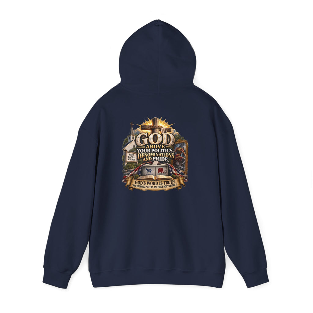 We Follow Jesus Christian Faith Hoodie