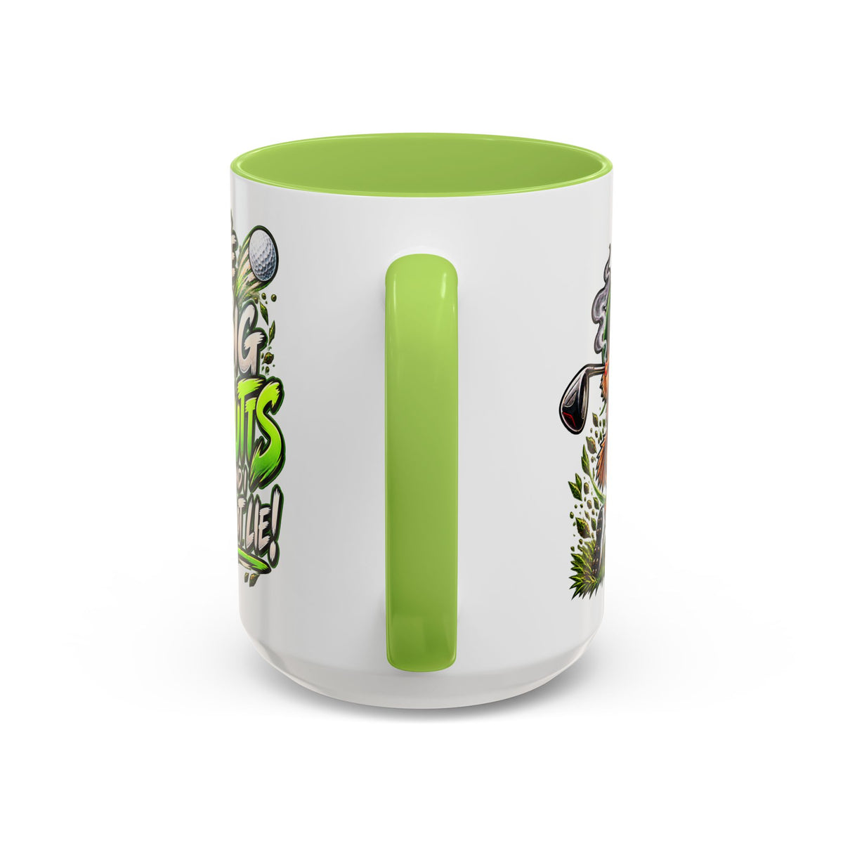 Golf Mug – “I Like Big Putt and I Cannot Lie” Golfer Gift