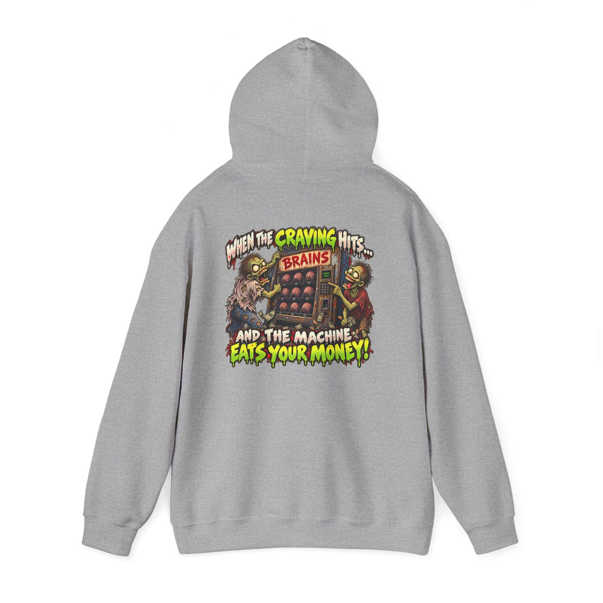 Funny Undead Zombie Graphic Hoodie