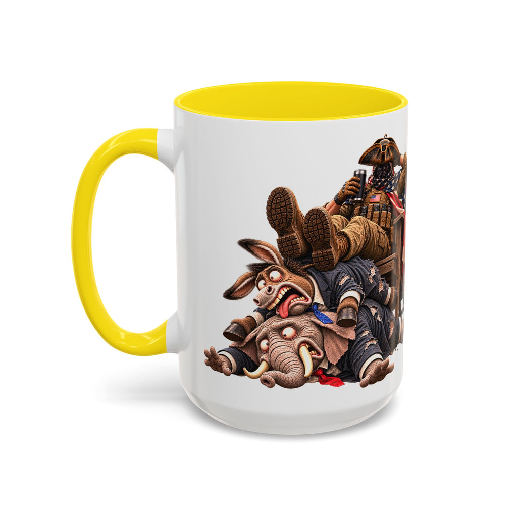 Lieutenant Patriot Political Satire 15oz Coffee Mug