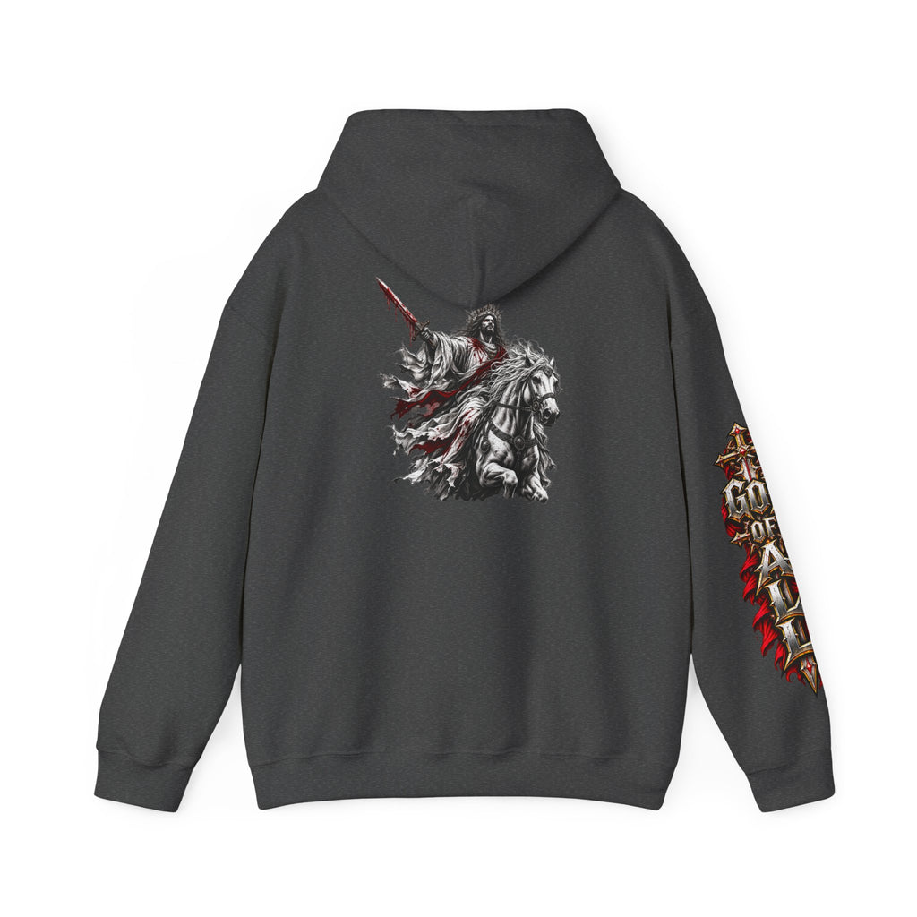 He Is Coming Soon Christian Hoodie – Front, Back & Sleeve Design