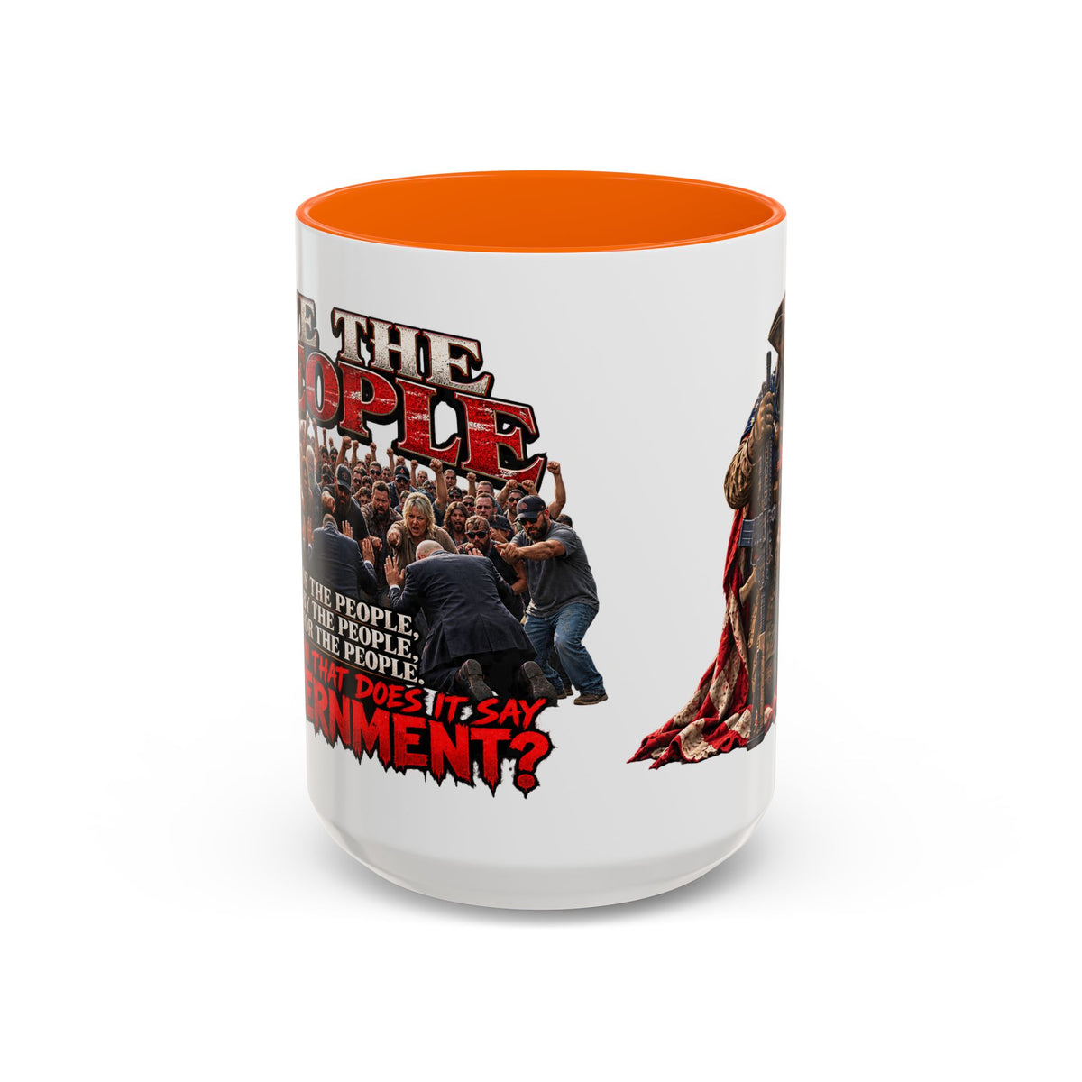 15oz Coffee Mug – Patriotic Veteran Memorial Design