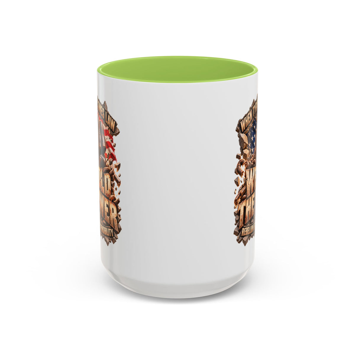We Hold the Power Coffee Mug – When Tyranny Becomes Law Design