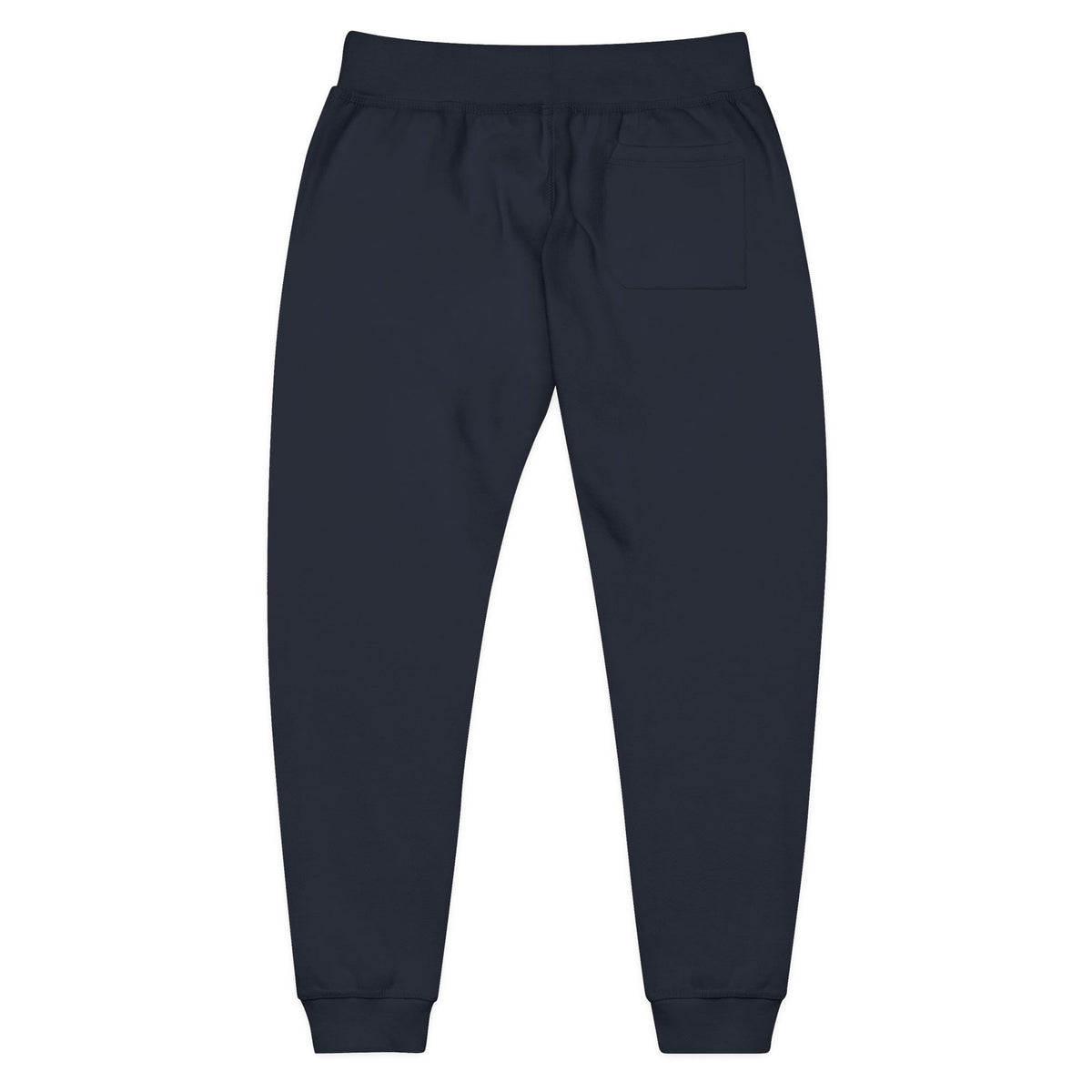 Embroidered Olive Fleece Sweatpants — Floral Patch Comfort Joggers