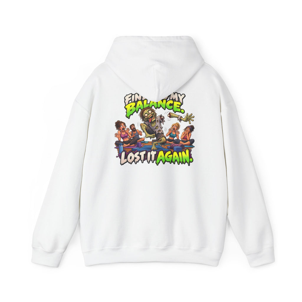 Finding My Balance — Officially Undead Zombie Hoodie