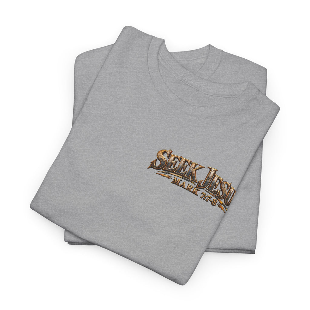 Ask and Seek Christian Scripture T-Shirt