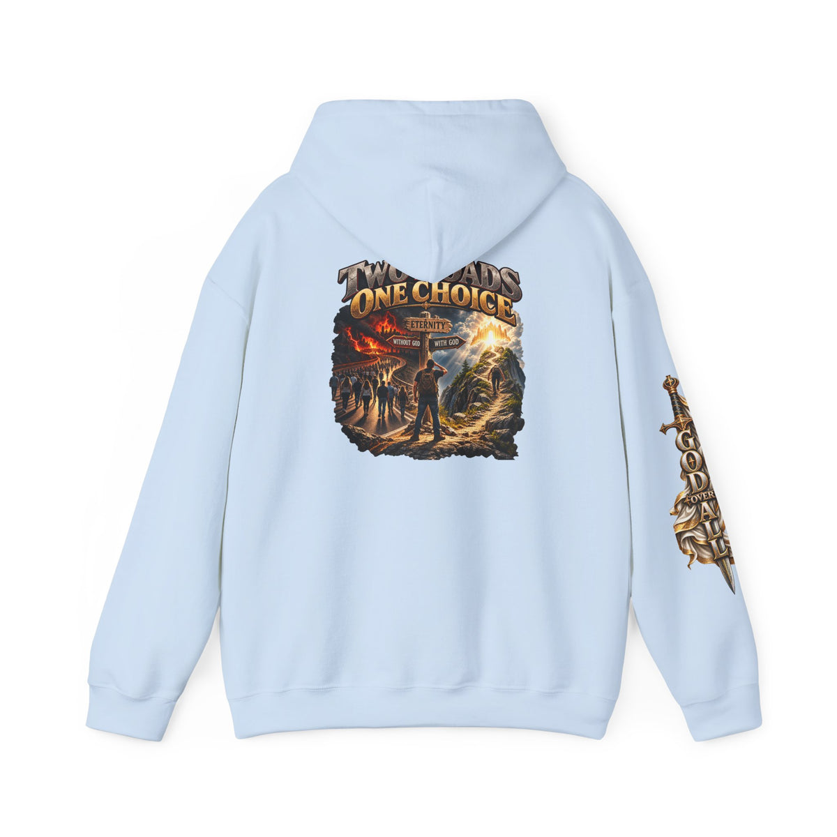 Hoodie - "The Devil and The One Choice" Graphic Pullover