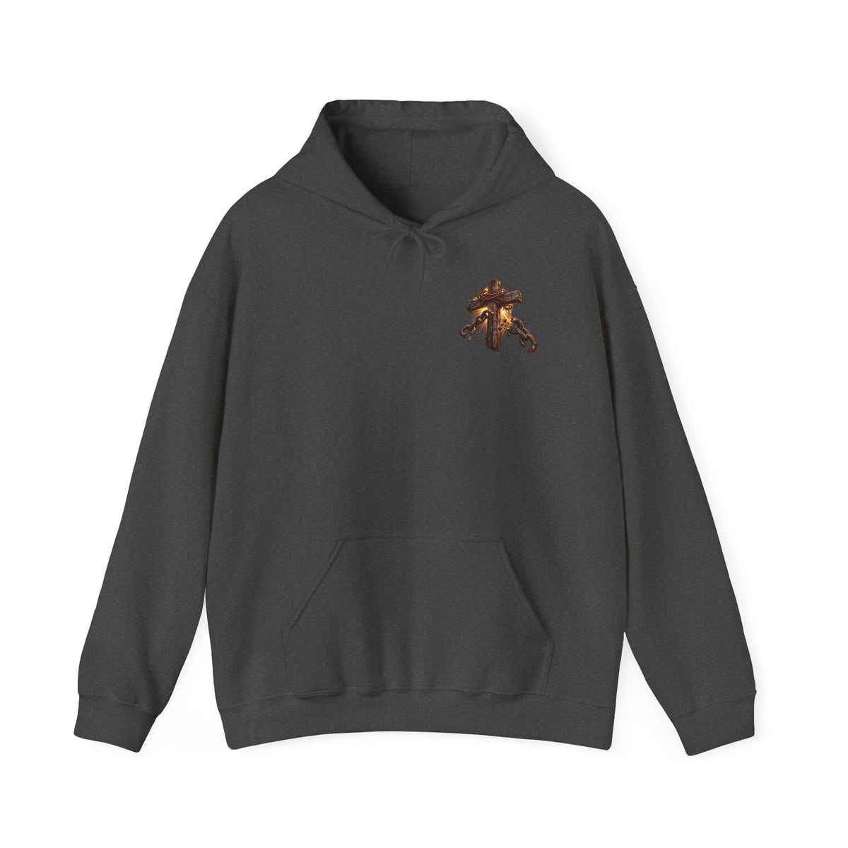 Cross and Crown Christian Hoodie