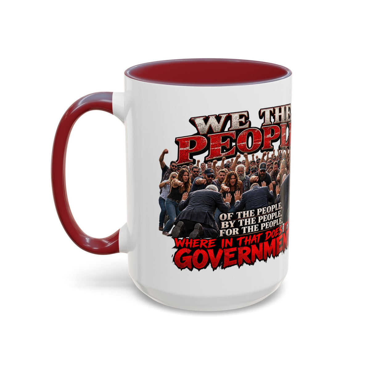 15oz Coffee Mug – Patriotic Veteran Memorial Design