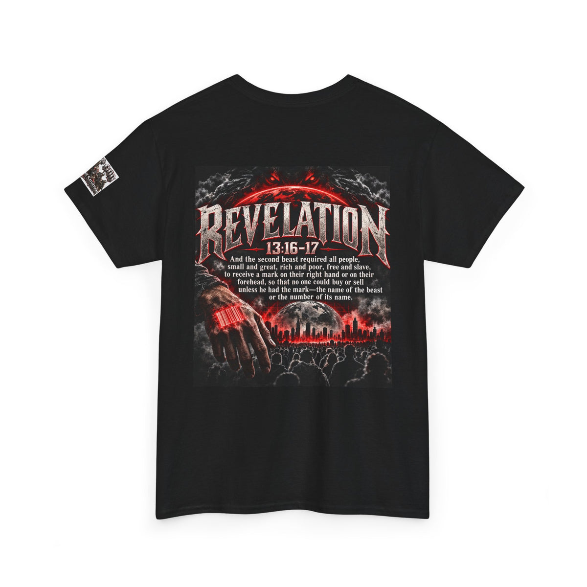 Revelation 13:16-17 Christian Faith Graphic Tee