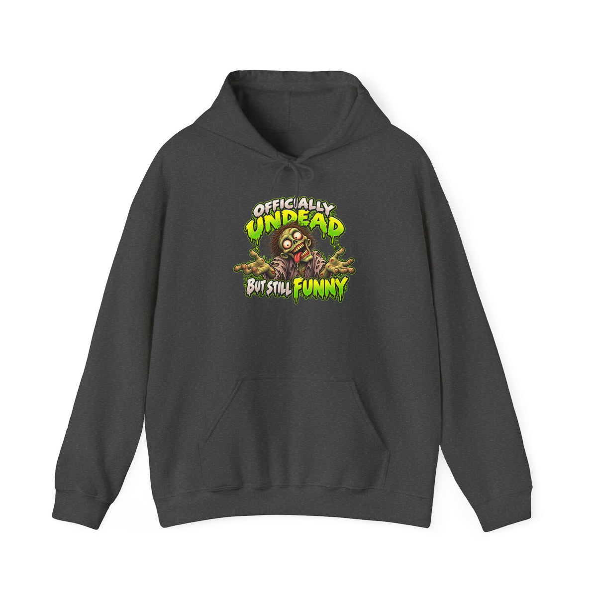 Officially Undead Funny Halloween Hoodie