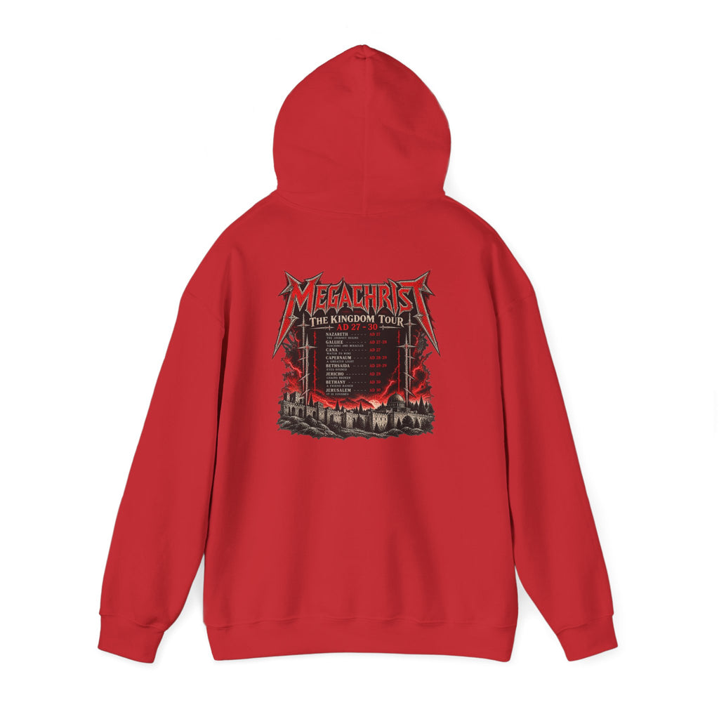 Megachrist The Kingdom Tour Christian Graphic Hoodie