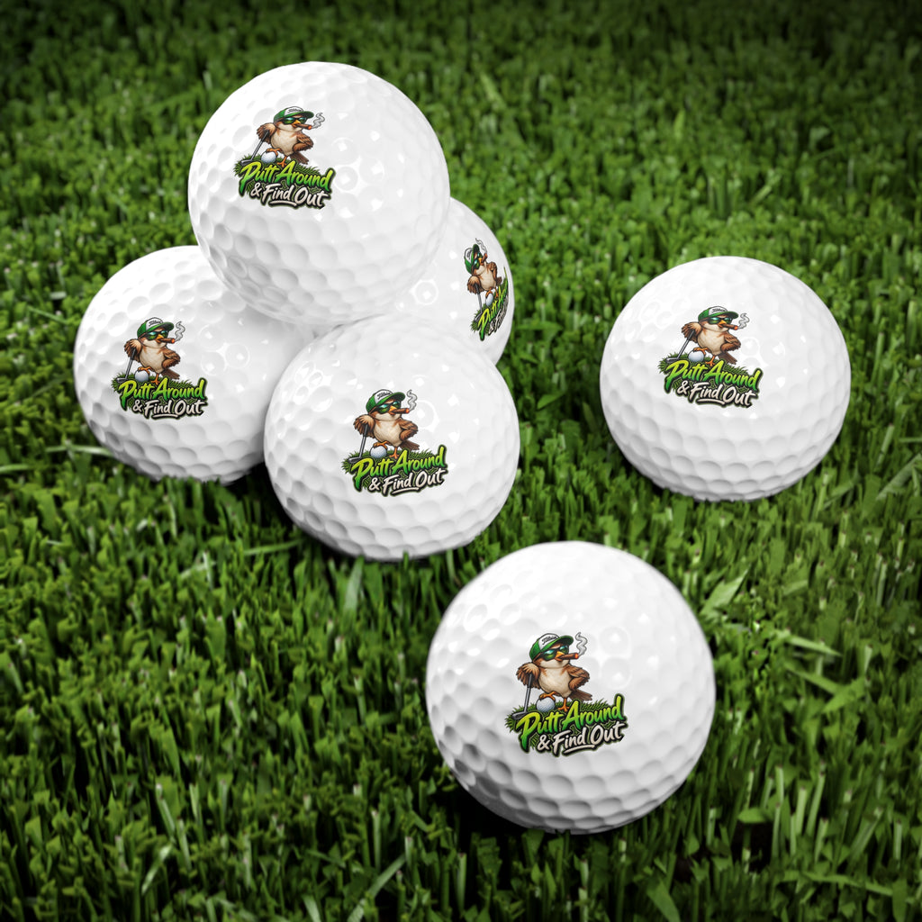 Golf Balls, 6pcs
