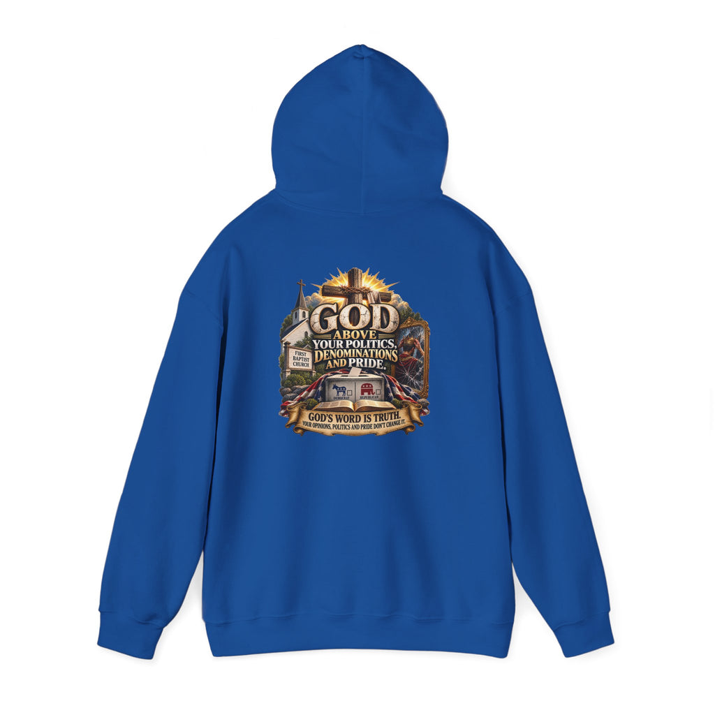 We Follow Jesus Christian Faith Hoodie