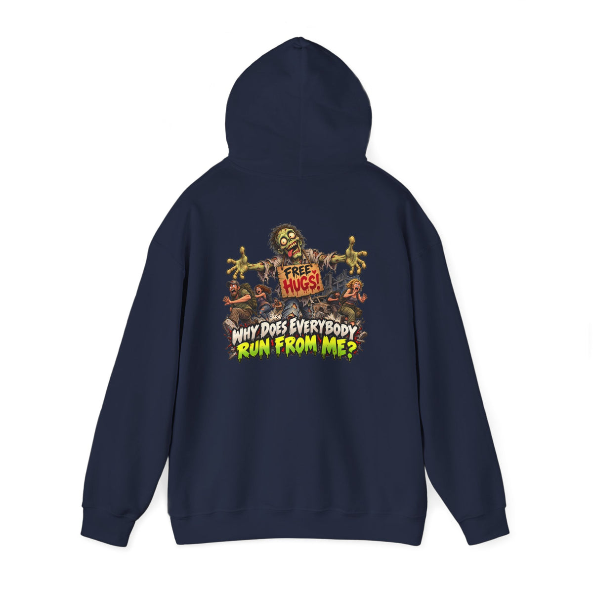 Funny Zombie Apocalypse Graphic Hoodie