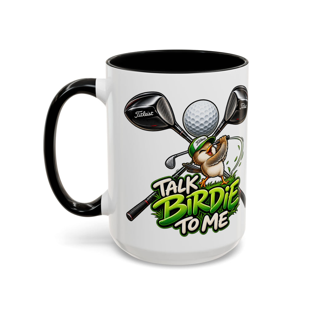 Golf Talk Birdie to Me Coffee Mug