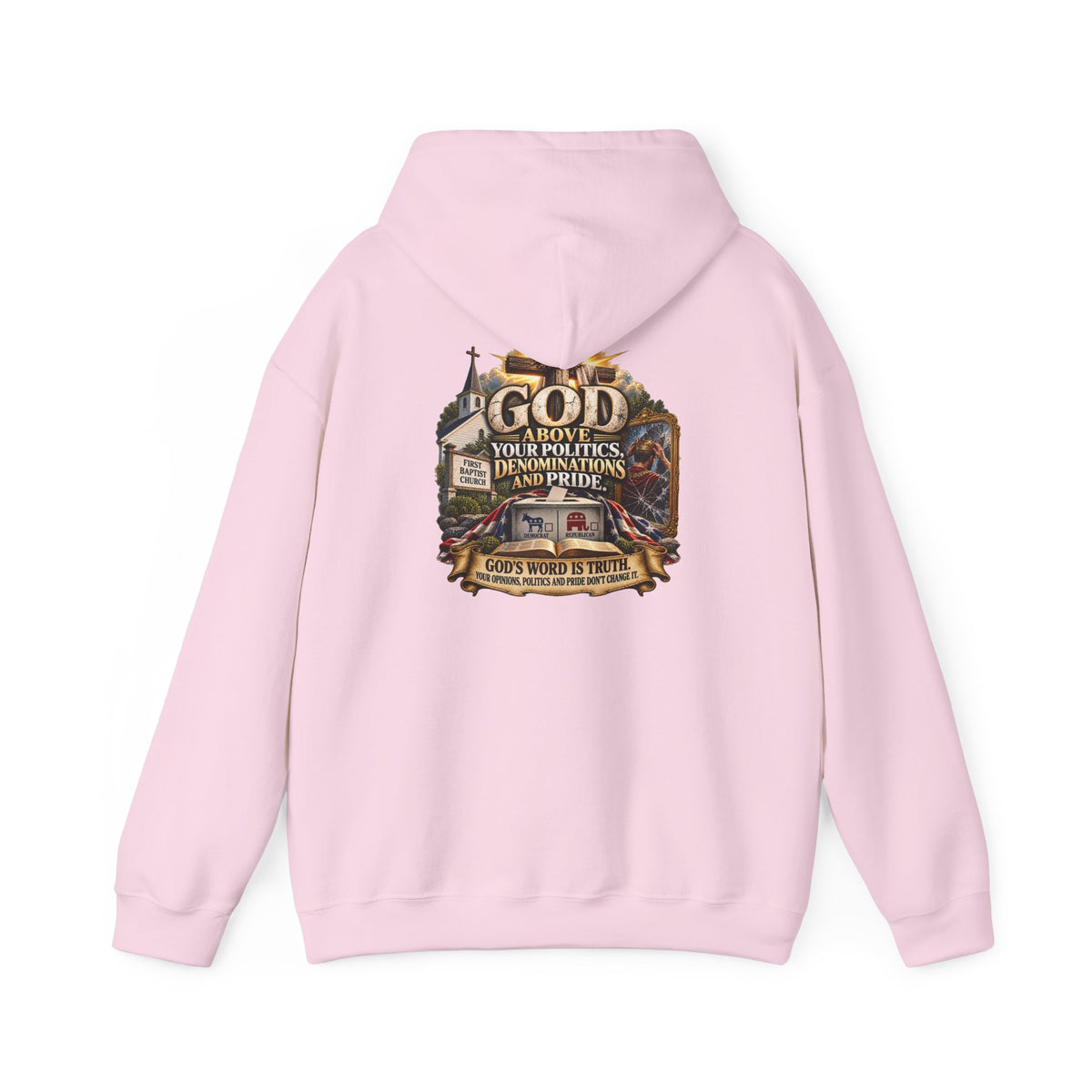 We Follow Jesus Christian Faith Hoodie