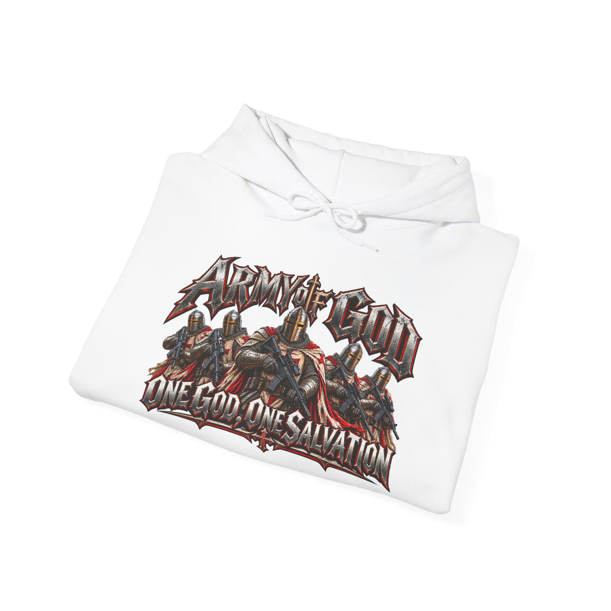 Religious Hoodie — “Jesus Is Coming: Will Your Faith Stand?” Graphic Pullover