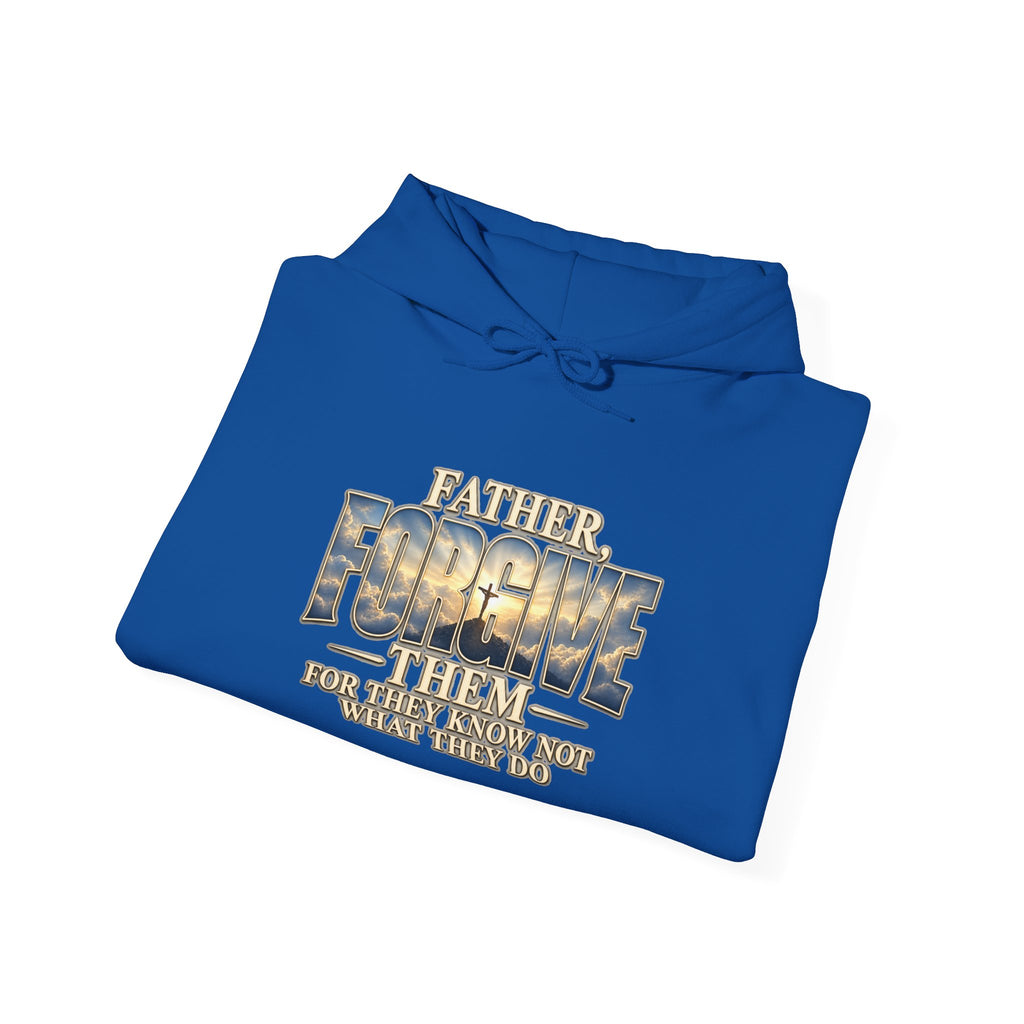 Faith Over Fear Christian Hoodie – Faithful Savior Cross Design