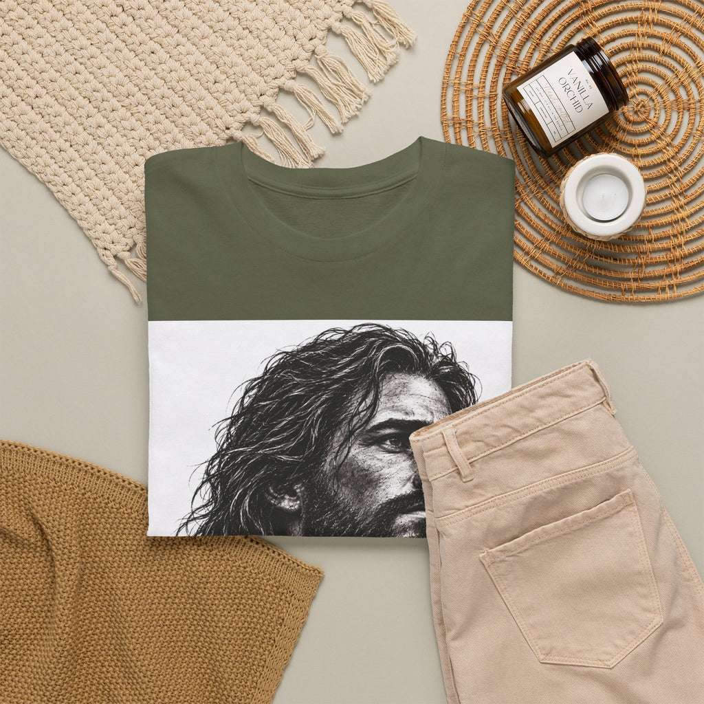 Jesus Portrait T-Shirt – Christian Faith Shirt