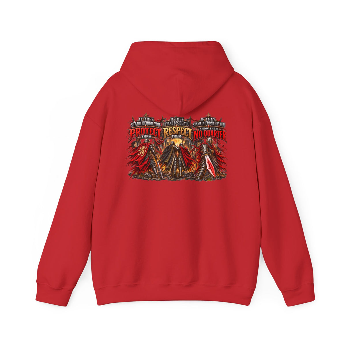 All Faith, No Fear Christian Warrior Hoodie