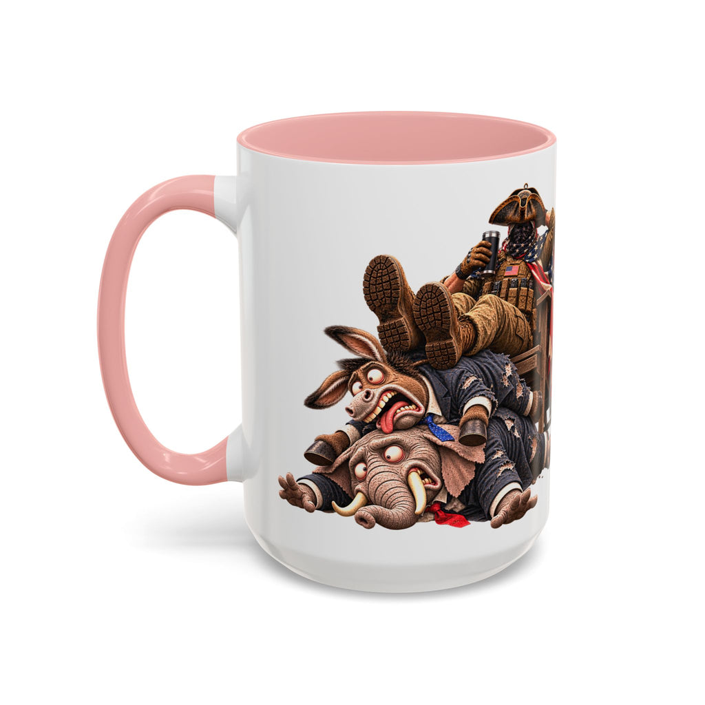 Lieutenant Patriot Political Satire 15oz Coffee Mug