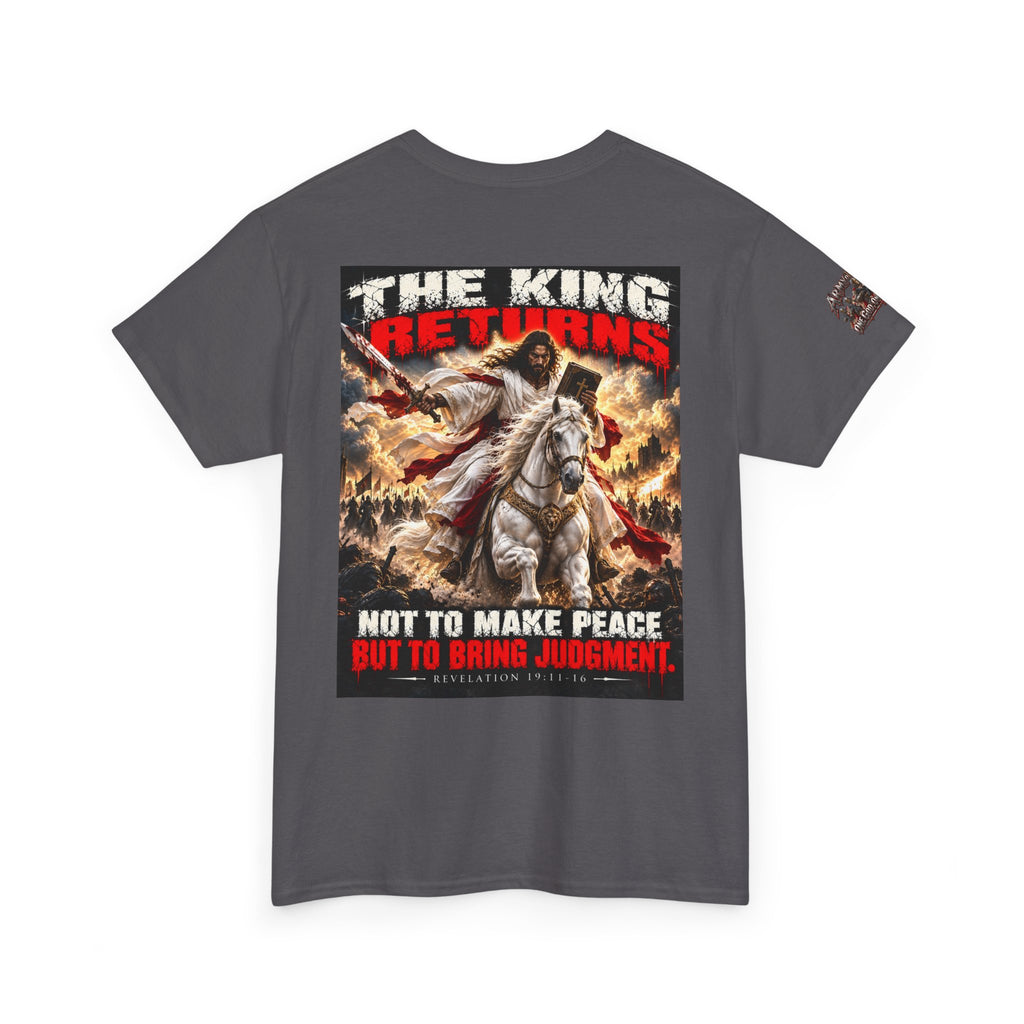 The King Returns Judgment Graphic Tee