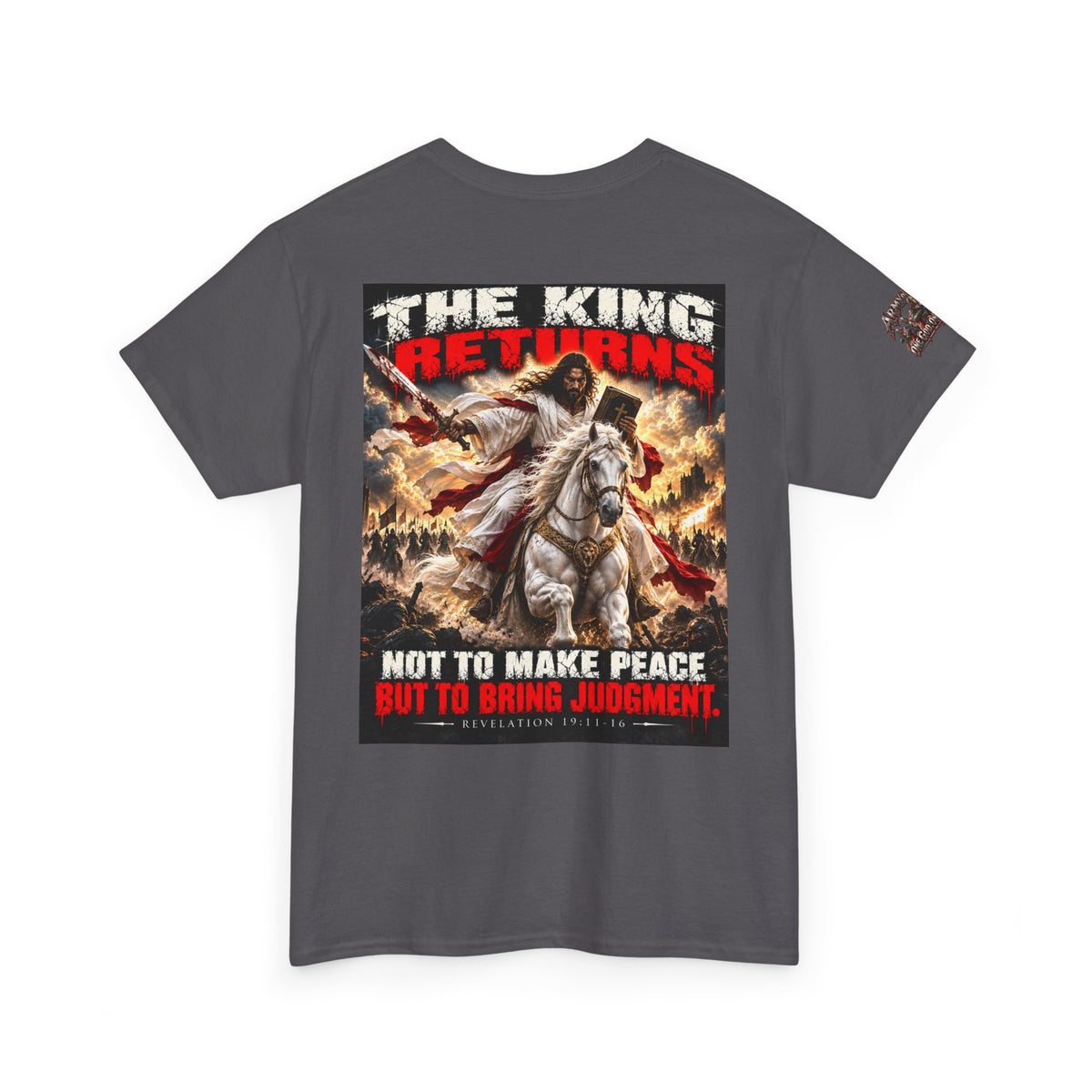 The King Returns Judgment Graphic Tee