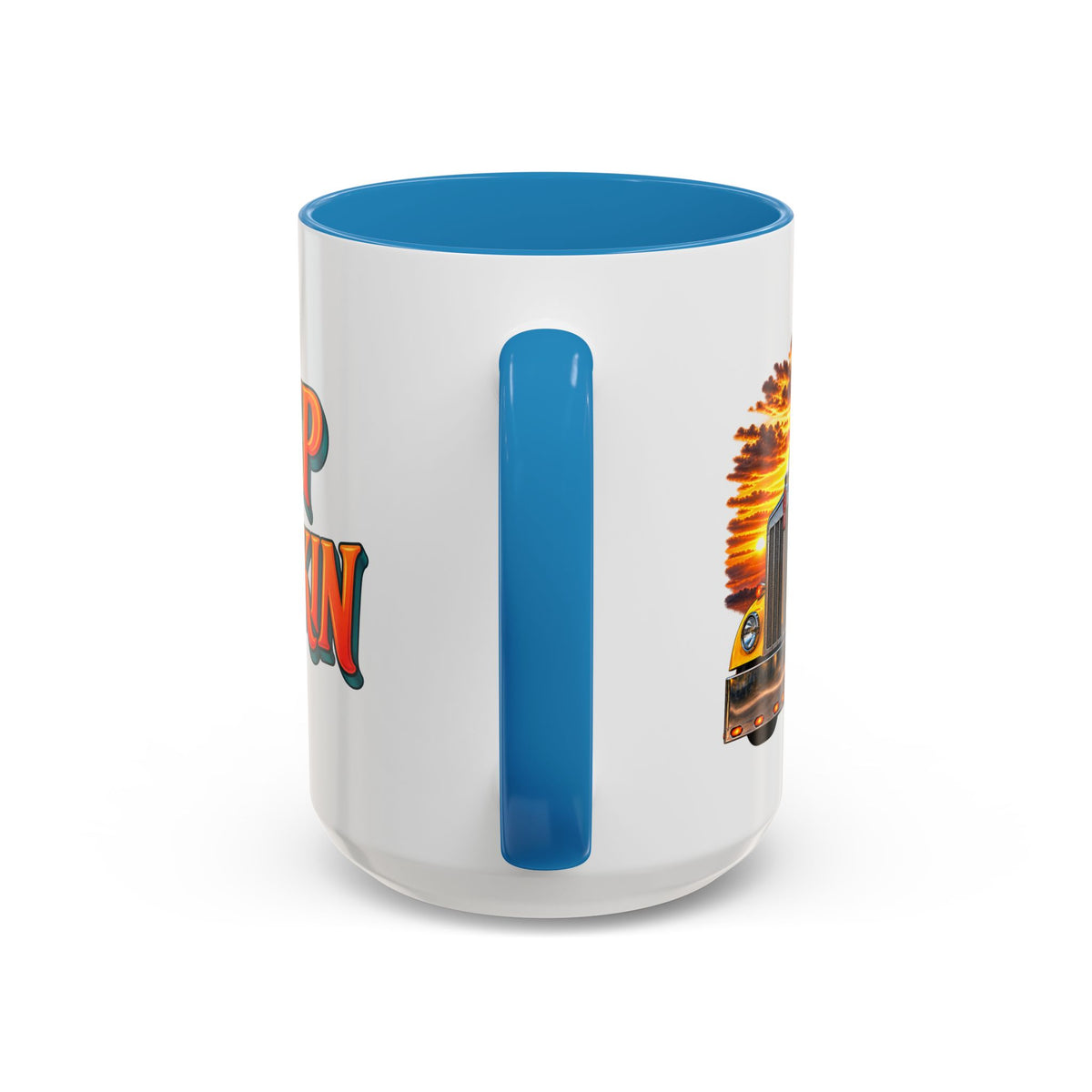 Keep On Truckin’ Semi-Truck 15oz Coffee Mug