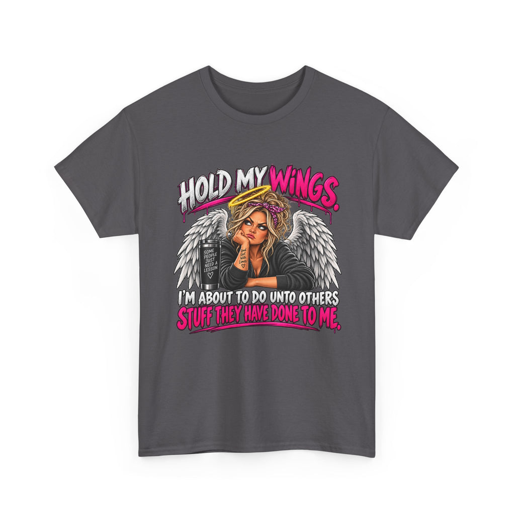 Hold My Wings Angel Graphic T-Shirt