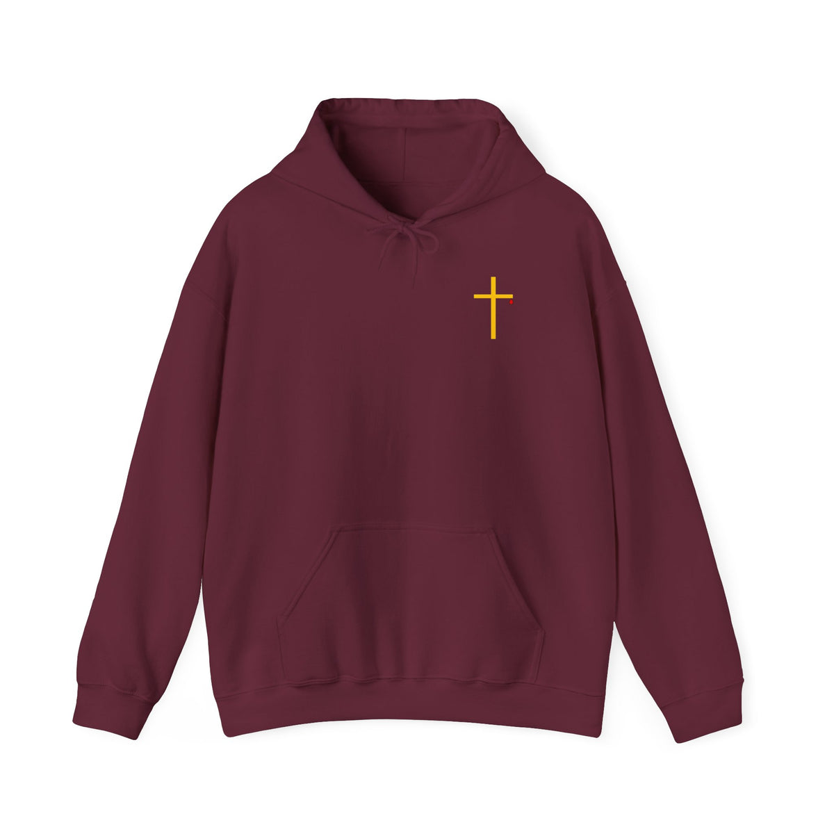 Army of God Christian Cross Hoodie — One God, One Salvation Graphic Sweatshirt