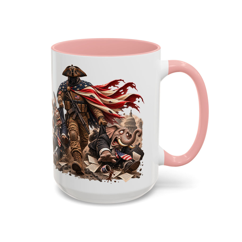 Lieutenant Patriot Political Satire 15oz Coffee Mug