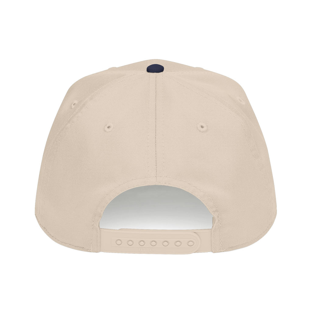 Baseball Cap — Ornate Gold Floral Cross Embroidered