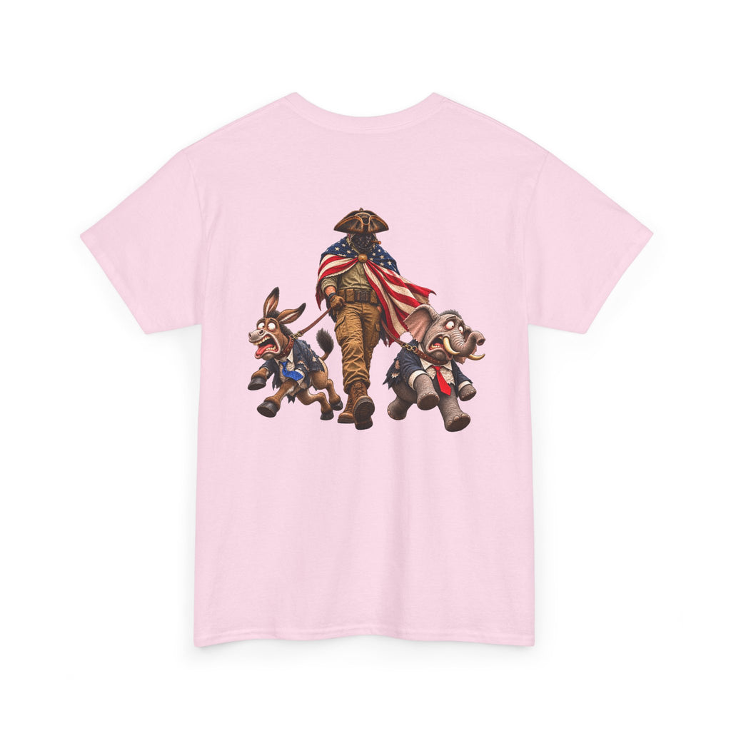 We the People Are Done — Patriot with Donkey and Elephant T-Shirt