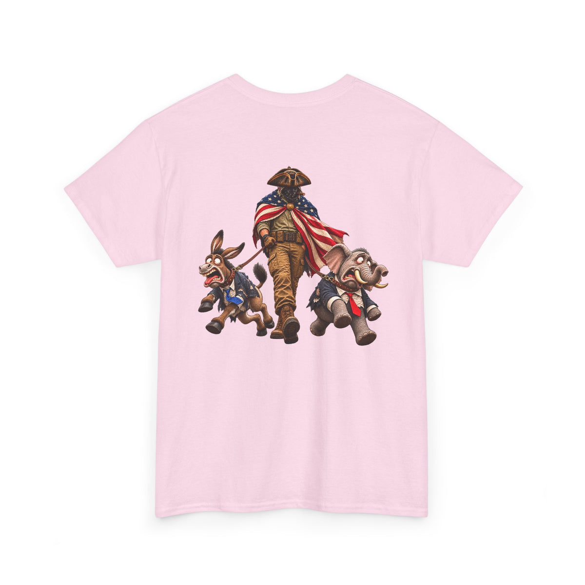 We the People Are Done — Patriot with Donkey and Elephant T-Shirt