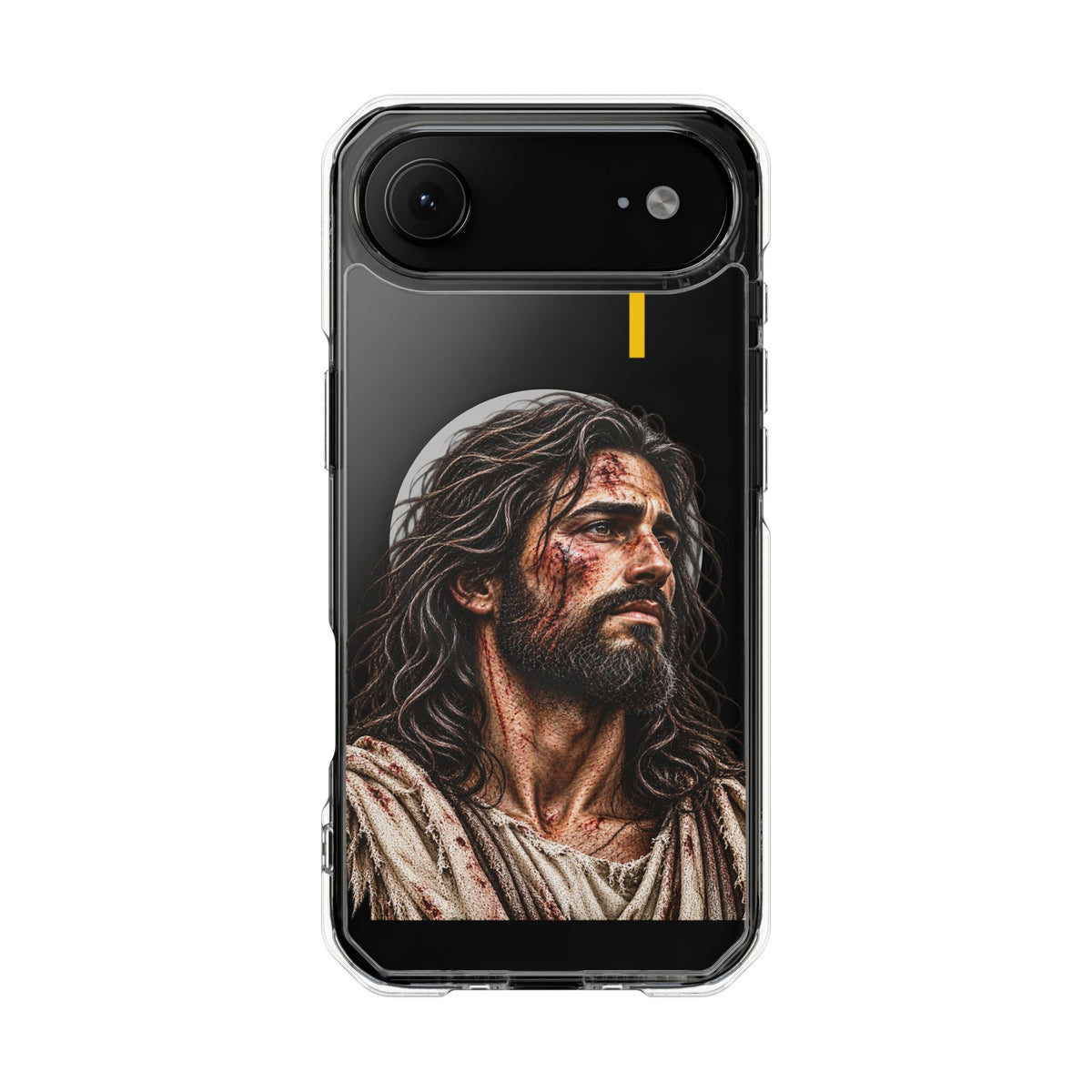 Jesus Cross Magnetic Clear Phone Case