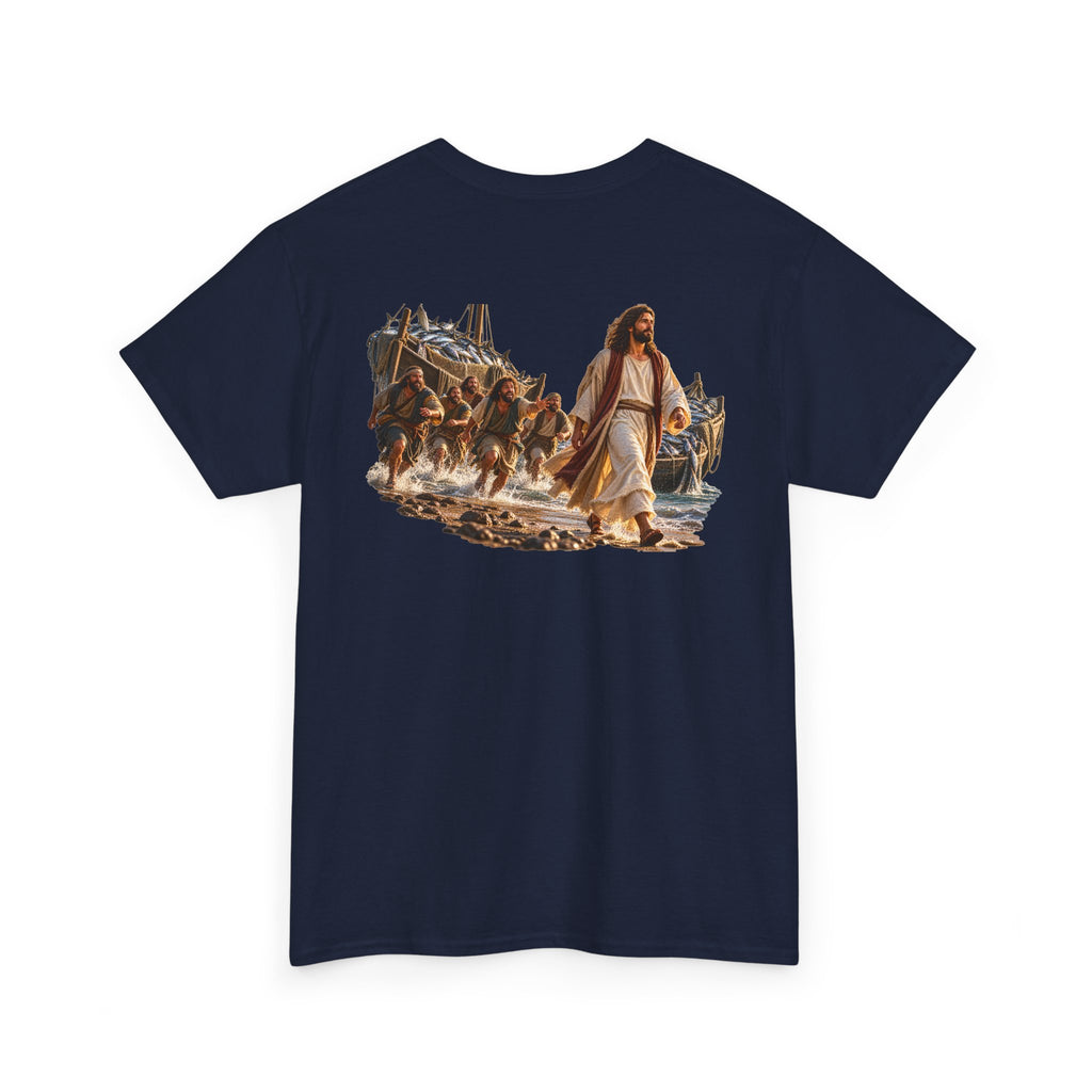 Christian Jesus with Disciples Graphic T-Shirt