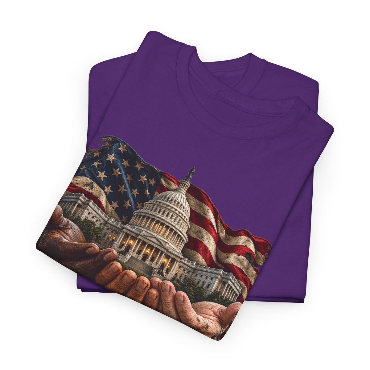 You Work for Us Political Statement T-Shirt