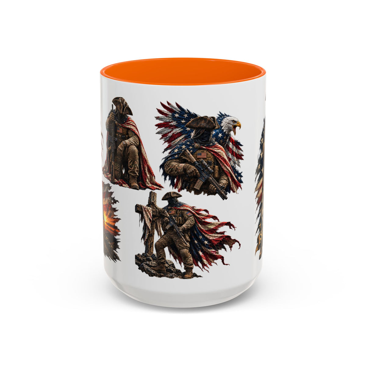 Patriotic Western Warrior Coffee Mug