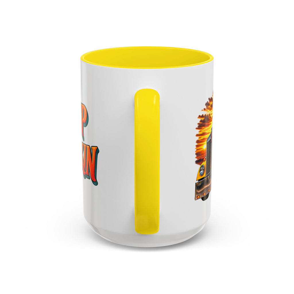 Keep On Truckin’ Semi-Truck 15oz Coffee Mug