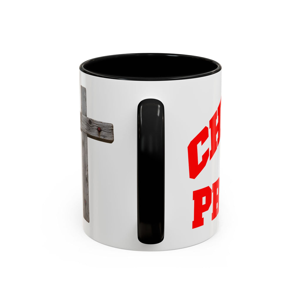 Christian “Christian in Progress” Cross Coffee Mug