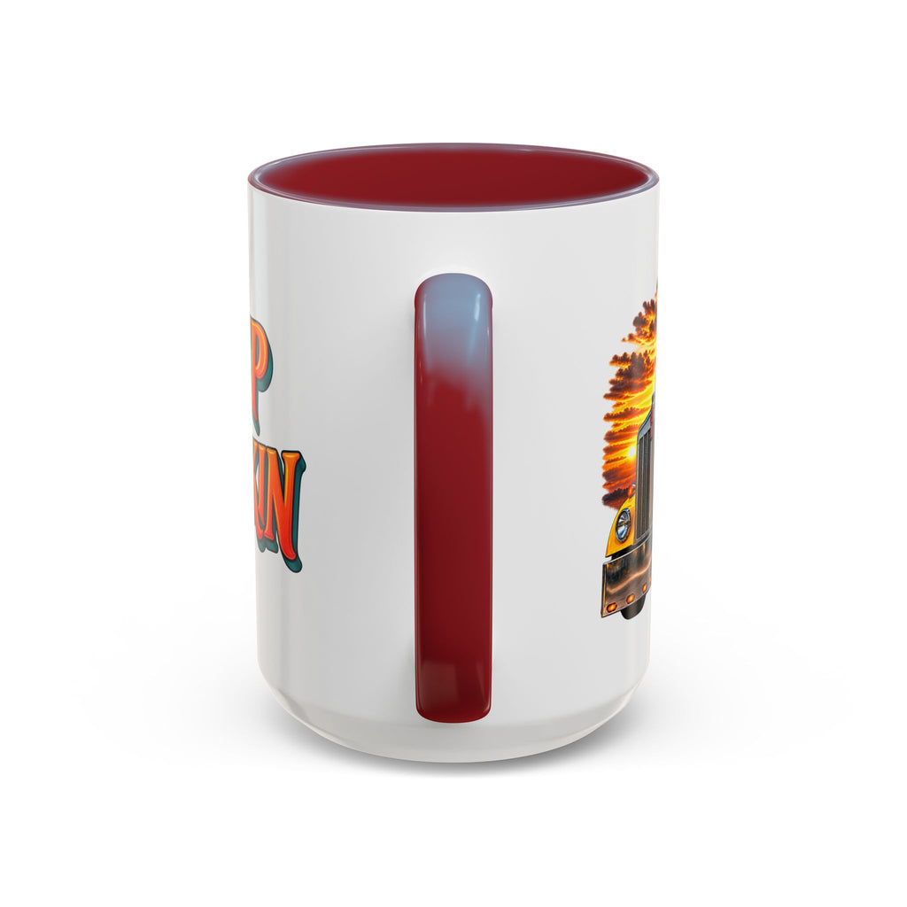 Keep On Truckin’ Semi-Truck 15oz Coffee Mug