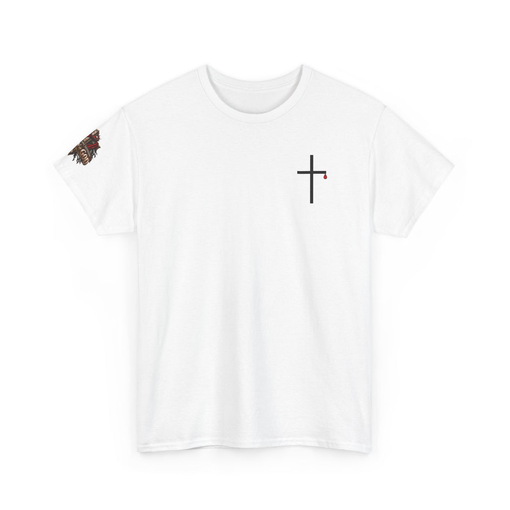 Two Roads One Choice T‑Shirt — Christian Cross Faith Graphic Tee