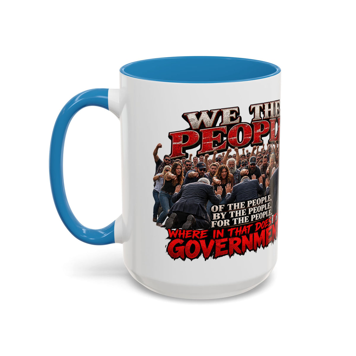 15oz Coffee Mug – Patriotic Veteran Memorial Design