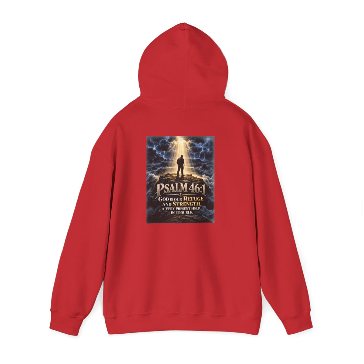 Psalm 46:1 Christian Bible Verse Hoodie