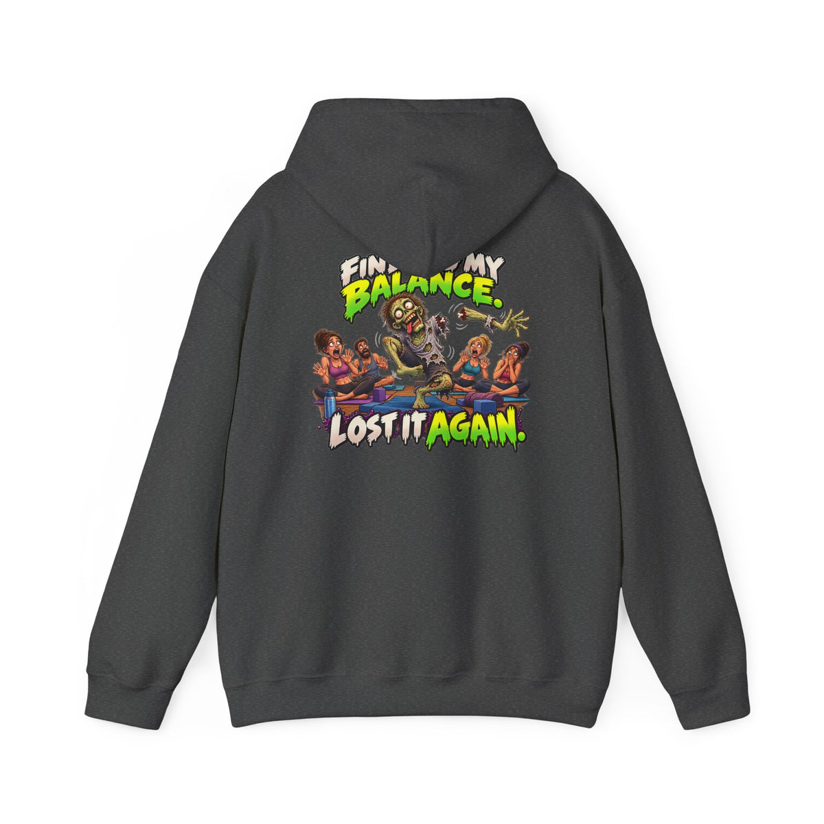 Officially Undead Funny Zombie Graphic Hoodie