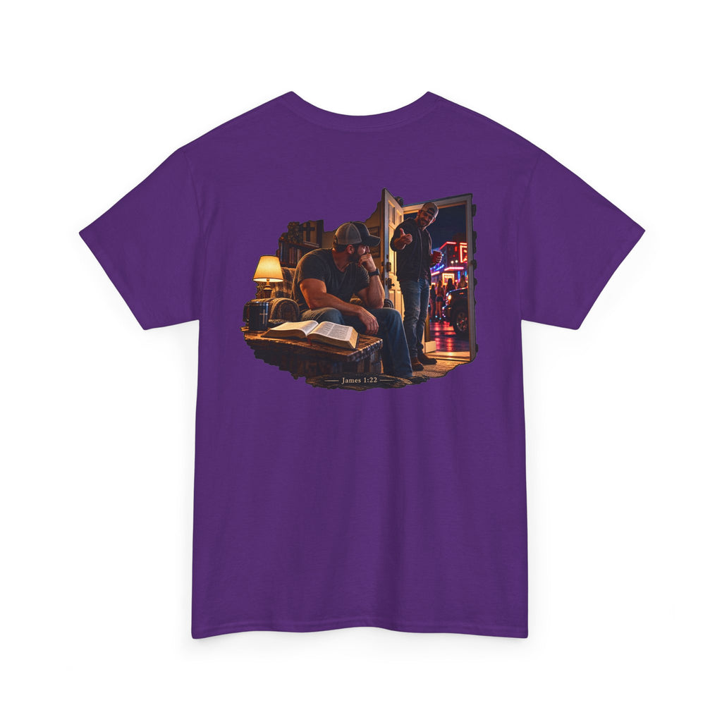 Faith at the Crossroads Christian Graphic T-Shirt