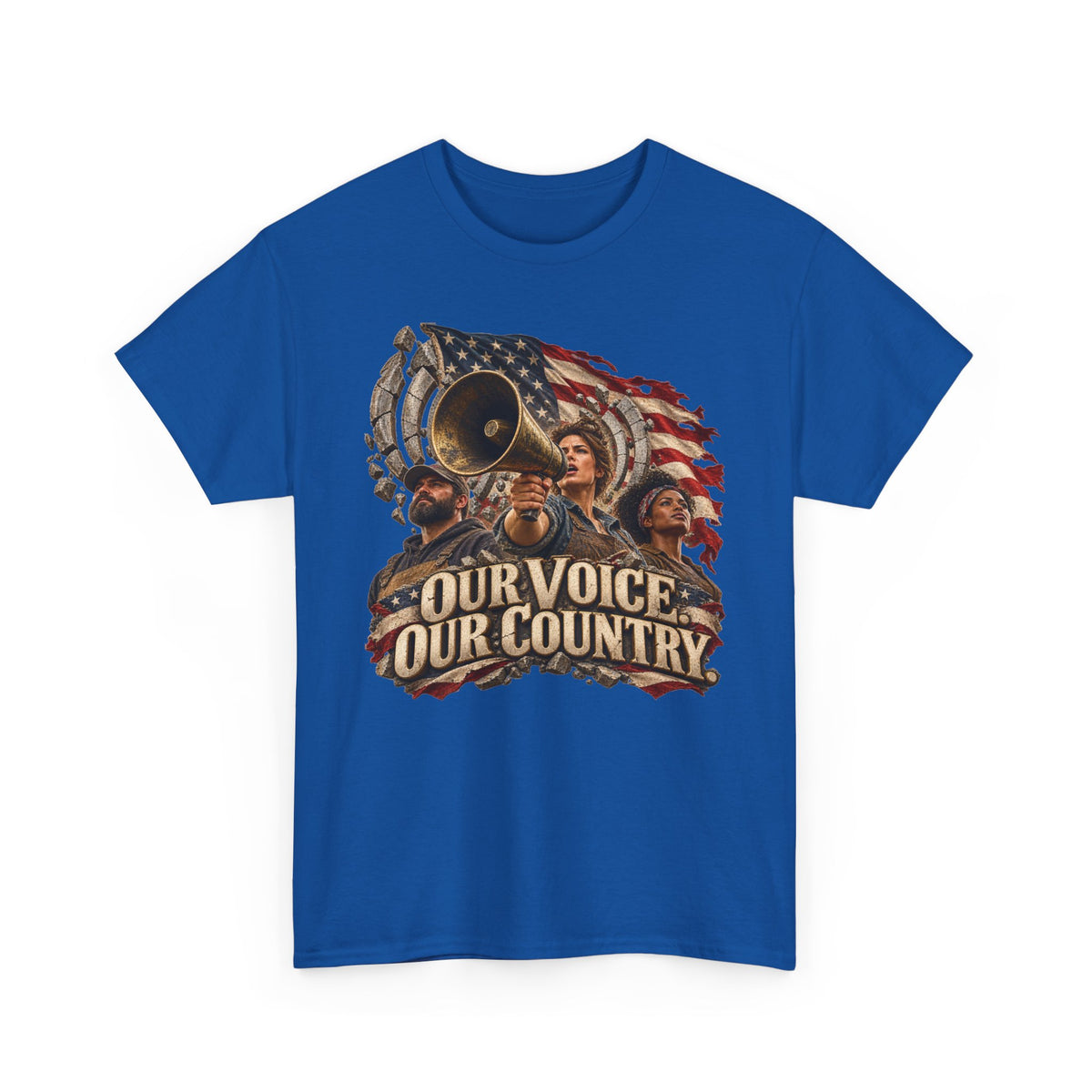 Our Voice Our Country Patriotic T-Shirt