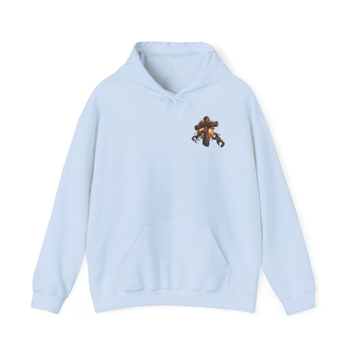 Cross and Crown Christian Hoodie