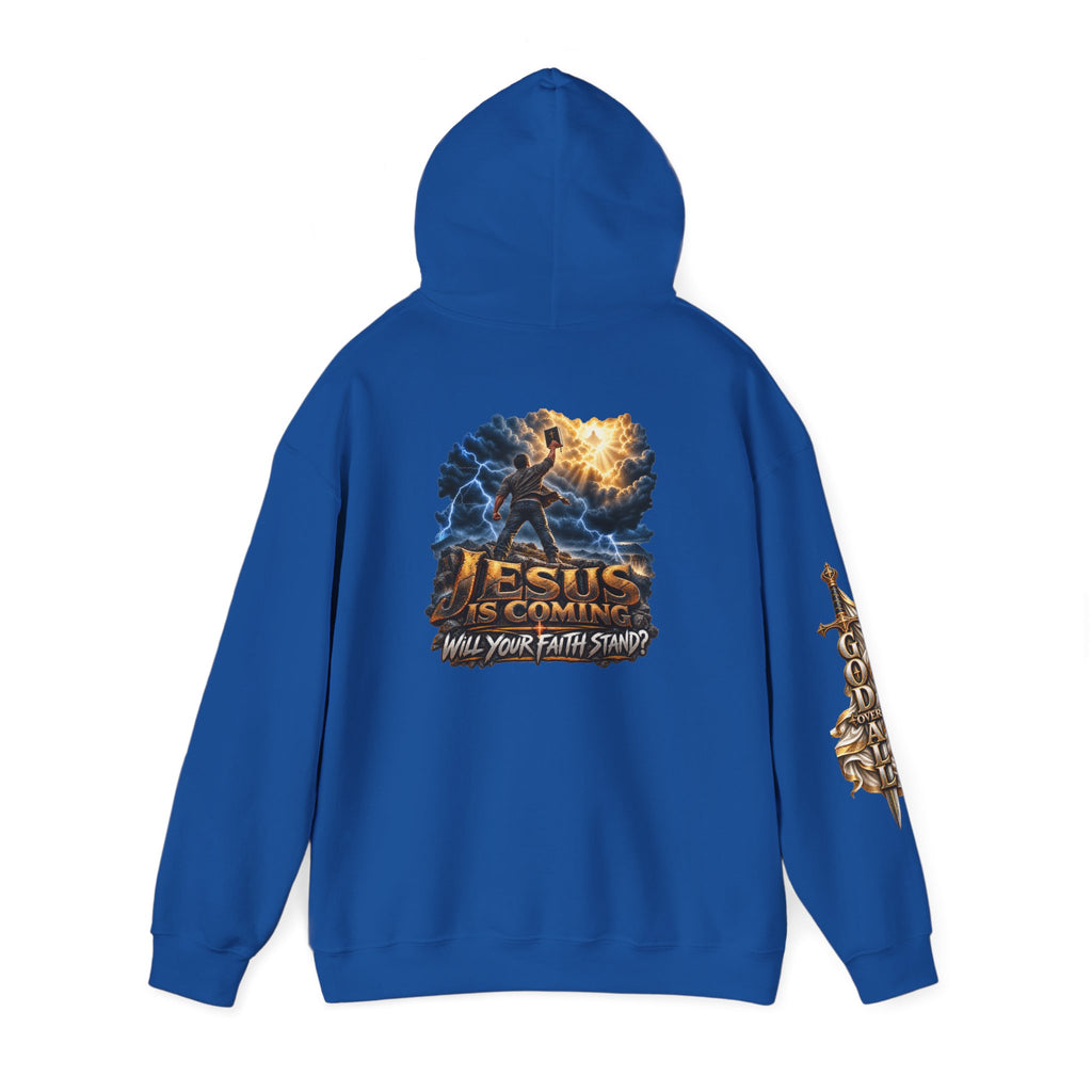 Jesus Is Coming Hoodie — Faith Revival Graphic Pullover